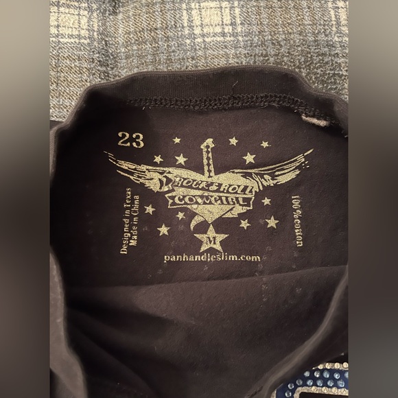 Vintage Rock and Roll Cowgirl Panhandle Slim womens T-Shirt - Picture 3 of 3